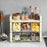 Crofta Tea Bag Organizer 3 Tier Portable Tea Storage Box for Pantry Kitchen Cabinet White