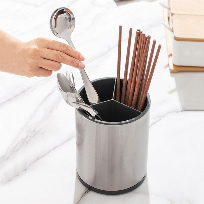 Crofta Kitchen Utensil Holder Spoon Chopstick Organizer for Forks Whisks Countertop