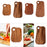 Crofta Wooden Cutting Board Serving Board Chopping Board for Bread Fruit Vegetables Walnut S