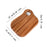 Crofta Wooden Cutting Board Serving Board Chopping Board for Bread Fruit Vegetables Walnut S