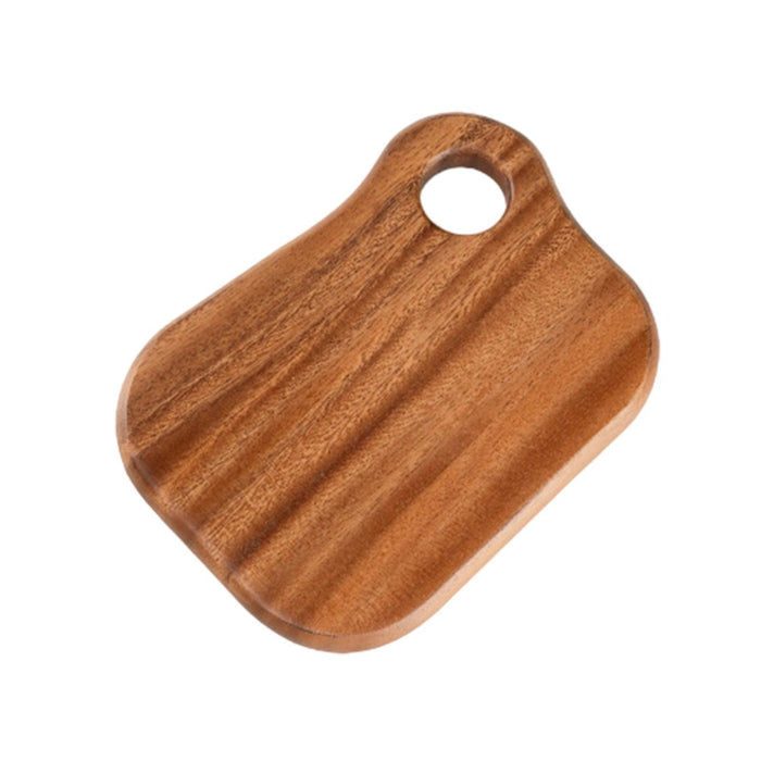 Crofta Wooden Cutting Board Serving Board Chopping Board for Bread Fruit Vegetables Walnut S