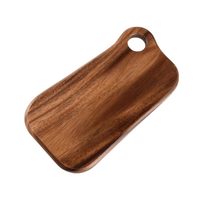 Crofta Wooden Cutting Board Serving Board Chopping Board for Bread Fruit Vegetables Walnut L