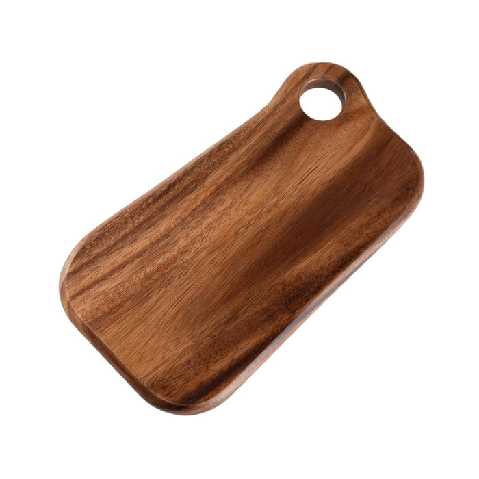 Crofta Wooden Cutting Board Serving Board Chopping Board for Bread Fruit Vegetables Walnut L