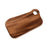 Crofta Wooden Cutting Board Serving Board Chopping Board for Bread Fruit Vegetables Walnut L