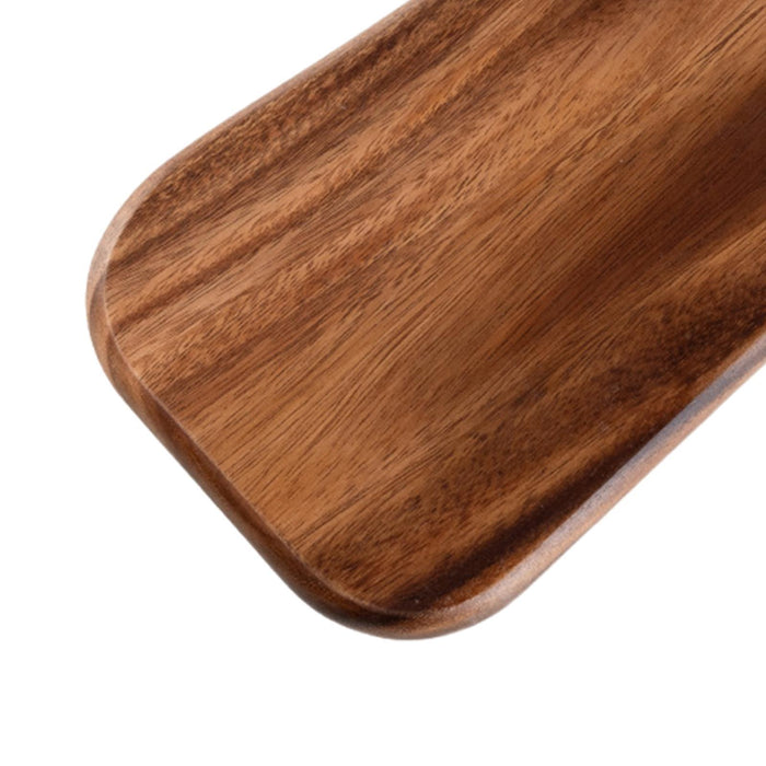 Crofta Wooden Cutting Board Serving Board Chopping Board for Bread Fruit Vegetables Walnut L