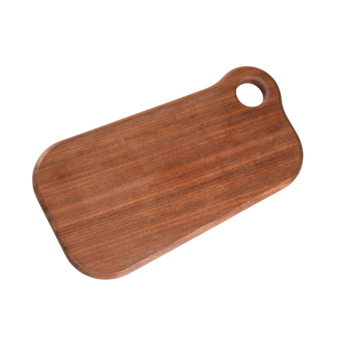 Crofta Wooden Cutting Board Serving Board Chopping Board for Bread Fruit Vegetables Ebony L