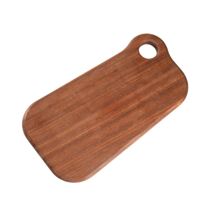 Crofta Wooden Cutting Board Serving Board Chopping Board for Bread Fruit Vegetables Ebony L