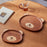 Crofta Bear Shaped Serving Tray Dish Plate for Party Favor Events Drawing Room Black Walnut S