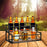 Crofta Coffee Syrup Display Rack 2 Tier Wine Rack for Countertop Coffee Bar Kitchen 43x23x21.2cm