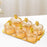 Crofta Dried Fruit Tray Nordic Divided Serving Dishes for Party Living Room yellow 6 grid