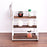 Crofta 3 Tier Syrup Bottle Display Rack Kitchen Storage Rack for Coffee Bar Kitchen White