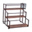 Crofta 3 Tier Syrup Bottle Display Rack Kitchen Storage Rack for Coffee Bar Kitchen Black