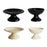 Crofta Footed Bowl Countertop Decorative Bowl for Dining Table Home Decor Farmhouse Shallow dish black