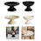 Crofta Footed Bowl Countertop Decorative Bowl for Dining Table Home Decor Farmhouse Shallow dish black