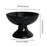 Crofta Footed Bowl Countertop Decorative Bowl for Dining Table Home Decor Farmhouse Deep dish black