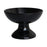 Crofta Footed Bowl Countertop Decorative Bowl for Dining Table Home Decor Farmhouse Deep dish black