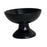 Crofta Footed Bowl Countertop Decorative Bowl for Dining Table Home Decor Farmhouse Deep dish black