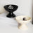 Crofta Footed Bowl Countertop Decorative Bowl for Dining Table Home Decor Farmhouse Deep dish black