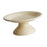 Crofta Footed Bowl Countertop Decorative Bowl for Dining Table Home Decor Farmhouse Shallow dish beige