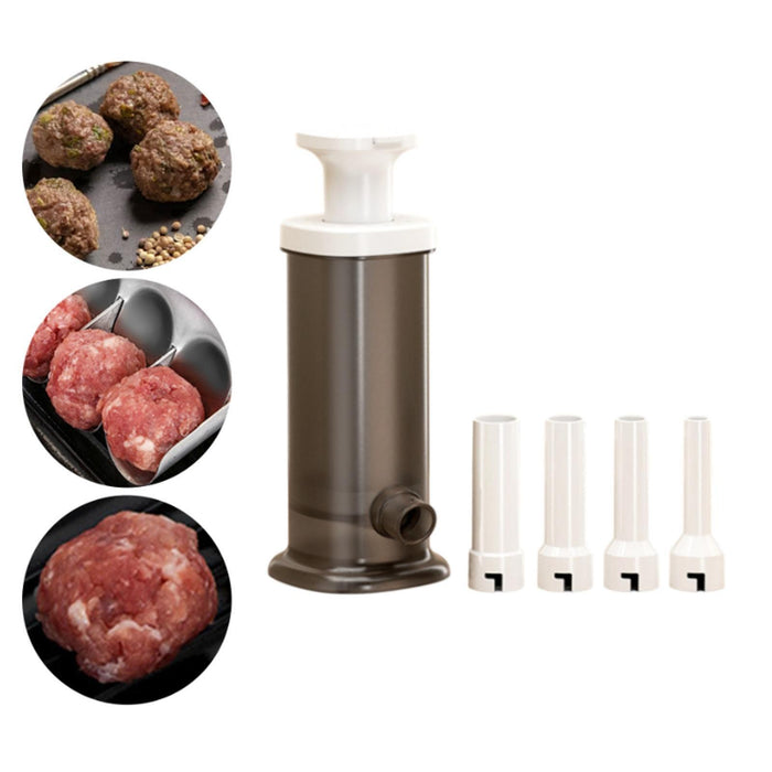 Crofta Sausage Stuffer Machine Sausage Making Tools for Restaurant Home DIY Sausage Gray