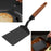 Crofta Pancake Making Tool Wood Handle Pancake Turner for Restaurant Family Parties