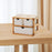 Crofta Desktop Organizer with Drawer Table Display Stand for Living Room Dorms Home