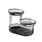 Crofta 3 Tier Fruit Basket Fruit Bowl Fruits Stand Holder for Potato Storage Veggie Black