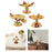 Crofta Fruit Bowl Retro Dessert Display Plate for Household Coffee Table Restaurant with Butterfly