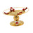 Crofta Fruit Bowl Retro Dessert Display Plate for Household Coffee Table Restaurant Hollow design