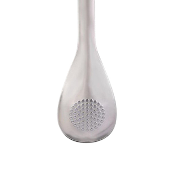 Crofta Stainless Steel Slotted Spoon Easy Clean Sturdy Serving Spoon for Restaurant