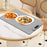 Crofta Electric Warming Tray Folding Food Warmer Plate for Catering Dinners Buffets gray