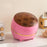 Crofta Rice Container Divided Storage Food Storage Container for Grain Cereal Flour pink