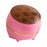 Crofta Rice Container Divided Storage Food Storage Container for Grain Cereal Flour pink