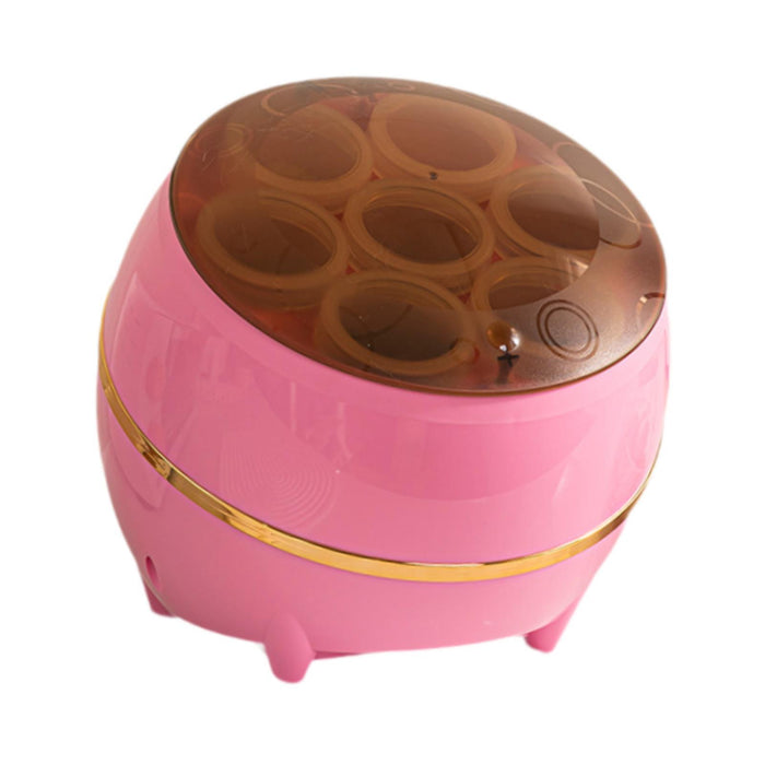 Crofta Rice Container Divided Storage Food Storage Container for Grain Cereal Flour pink