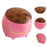 Crofta Rice Container Divided Storage Food Storage Container for Grain Cereal Flour pink