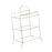 Crofta Kitchen Storage Shelf Freestanding Stainless Steel Kitchen Counter Rack Gold 3 Tier 27.5x17x32cm