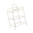 Crofta Kitchen Storage Shelf Freestanding Stainless Steel Kitchen Counter Rack Gold 3 Tier 27.5x17x32cm