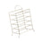 Crofta Kitchen Storage Shelf Freestanding Stainless Steel Kitchen Counter Rack Gold 5 Tier 27.5x17x32cm