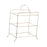 Crofta Kitchen Storage Shelf Freestanding Stainless Steel Kitchen Counter Rack Gold 3 Tier 31x18x32cm