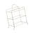 Crofta Kitchen Storage Shelf Freestanding Stainless Steel Kitchen Counter Rack Gold 3 Tier 31x18x32cm