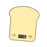 Crofta Creative Toast Shaped Bread Scale Kitchen Scale for Bakery Household Kitchen