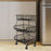 Crofta Fruit Basket for Kitchen with Wheel Multi Tier Storage Container for Pantry 3 layers