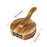 Crofta Wooden Tortilla Press Maker Kitchen Gadgets for Dumpling Skin Pizza Biscuits