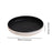 Crofta Rotatable Spice Rack Anti Slip Turntable Organizer for Kitchen Fridge Pantry black 30cm