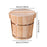 Crofta Wooden Rice Steamer Rice Storage Container for Dumpling Restaurant Household Large