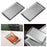 Crofta Stainless Steel Serving Platter Vanity Organizer Tray for BBQ Parties Buffet 32x16cm