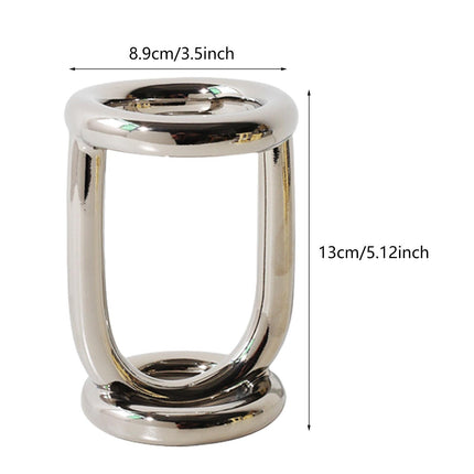 Crofta Toothbrush Holder Bathroom Vanity Toothpaste Holder for Hotel Dormitory Sink Silver