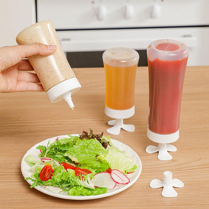 Crofta Ketchup Salad Squeeze Bottle Portable Syrup Bottle for Bar Kitchen Hotel Use L