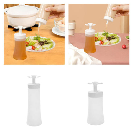 Crofta Ketchup Salad Squeeze Bottle Portable Syrup Bottle for Bar Kitchen Hotel Use L