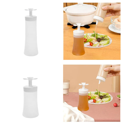 Crofta Ketchup Salad Squeeze Bottle Portable Syrup Bottle for Bar Kitchen Hotel Use L